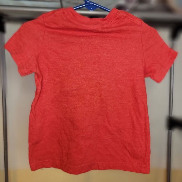Rabbit Skins Kid's Tee I am The Sister Elf Red - Size 2 - Picture 2 of 2
